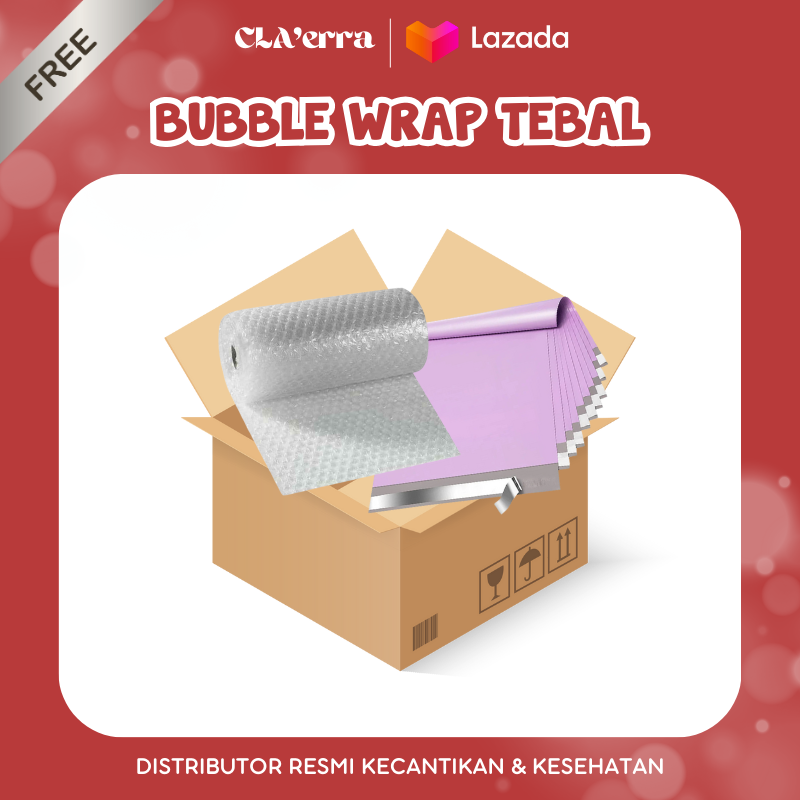 100% GRATIS | Packing Bubble Wrap Tambahan & Plastik Anti Air Tahan Bocor