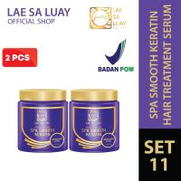 2PC Lae Sa Luay Hair Spa Smooth Keratin / Masker Rambut / Creambath / Hair Treatment / Hair Mask 250