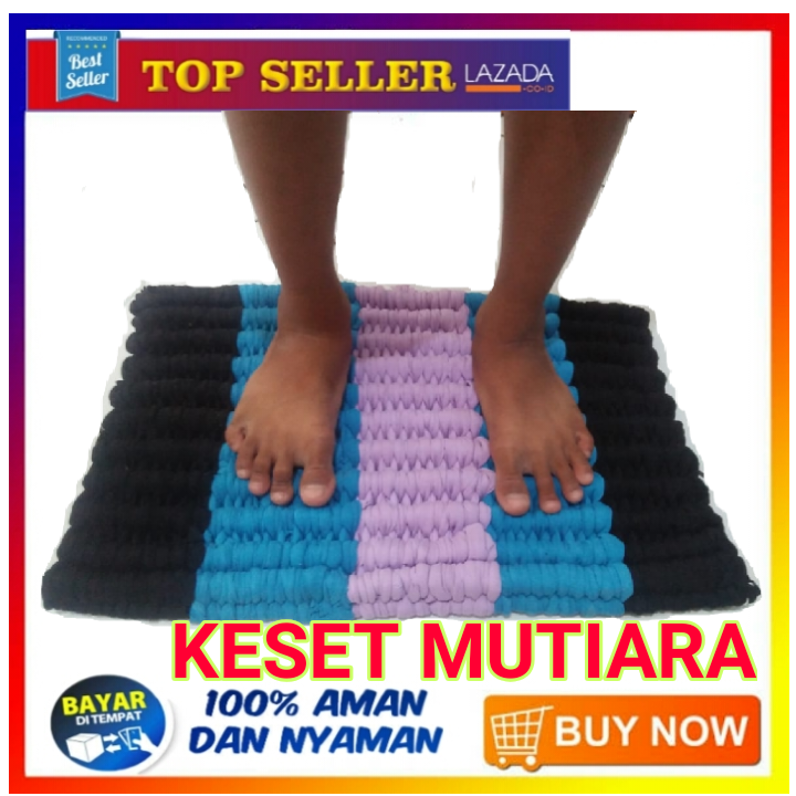 Keset / keset kaki / termurah / anyam Mutiara tebal