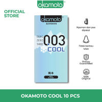 Kondom Tipis Jepang Okamoto 003 10 Pcs Platinum / Real Fit / Aloe / Hyaluronic