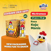 Mie Kremezz Shorr Keju Manis Box 20x16gr
