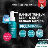 ERHA ERHAIR HairGrow Tonic 60ml & 90ml | Kopexil Keratin & Biotin | Hair Growth Tonic | Alternatif Minoxidil