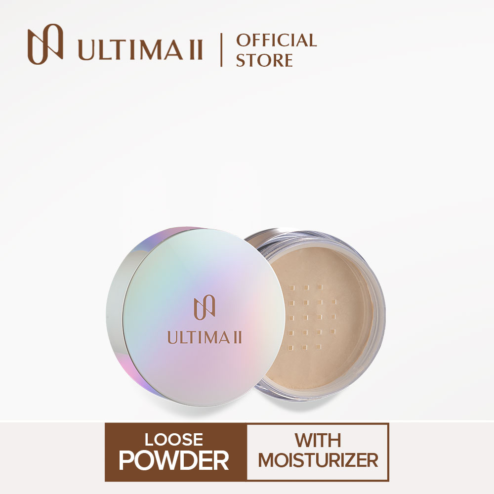 ULTIMA II Delicate Translucent Face Powder With Moisturizer 24 gr - Bedak Tabur Halus & Hasil Nat...