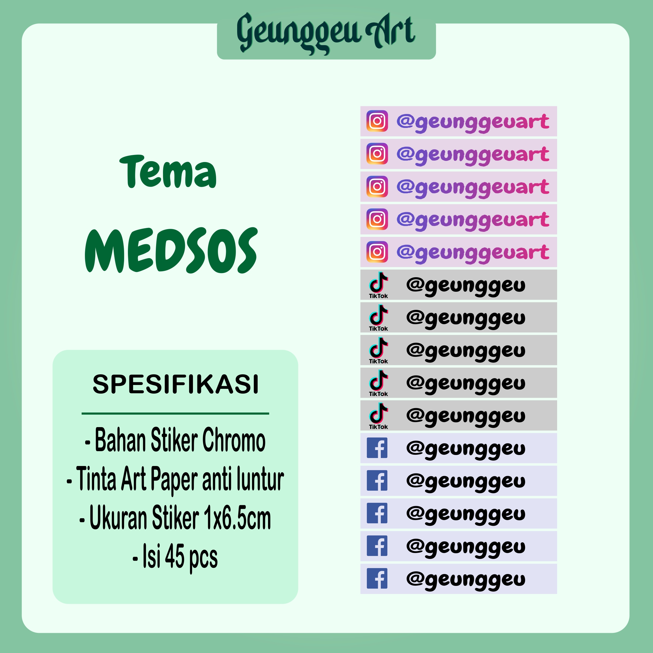 ISI 45 PCS STICKER NAMA ANAK SEKOLAH ANTI AIR BAHAN CHROMO UNTUK PENSIL TEMPAT PENSIL | UNTUK KOTAK PENSIL DAN LAINNYA UKURAN 1cmX6.5cm