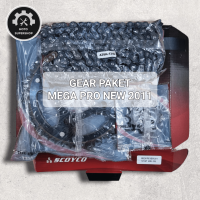 Gear Paket (Gear Depan + Belakang + Rantai) - Scoyco - (Supra Fit New Jupiter Mx King/Vixion New)