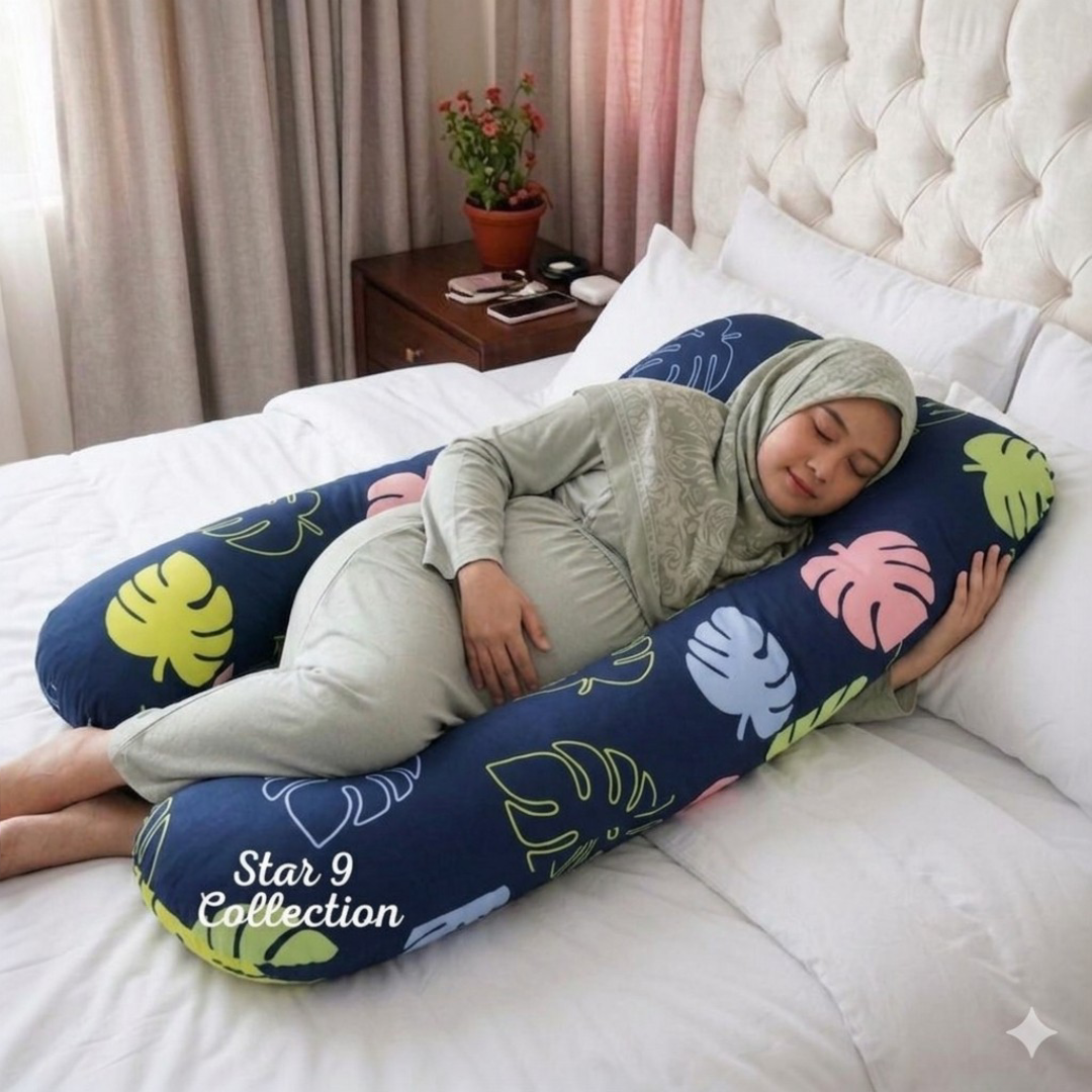 Bantal Hamil HK Maternity Pillow Padat Berisi