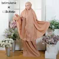 (FREE SAJADAH) BELIMUKENA PREMIUM - Mukena Mini Parasut Premium Korea Daily Lasercut Travel Plain Ibu Kost Tya Ariestya