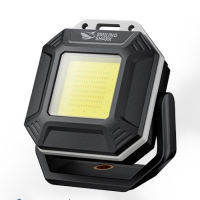 Senter SmilingShark TIP067 COB Mini Work light White/Yellow/Red Magnet Rechargeable