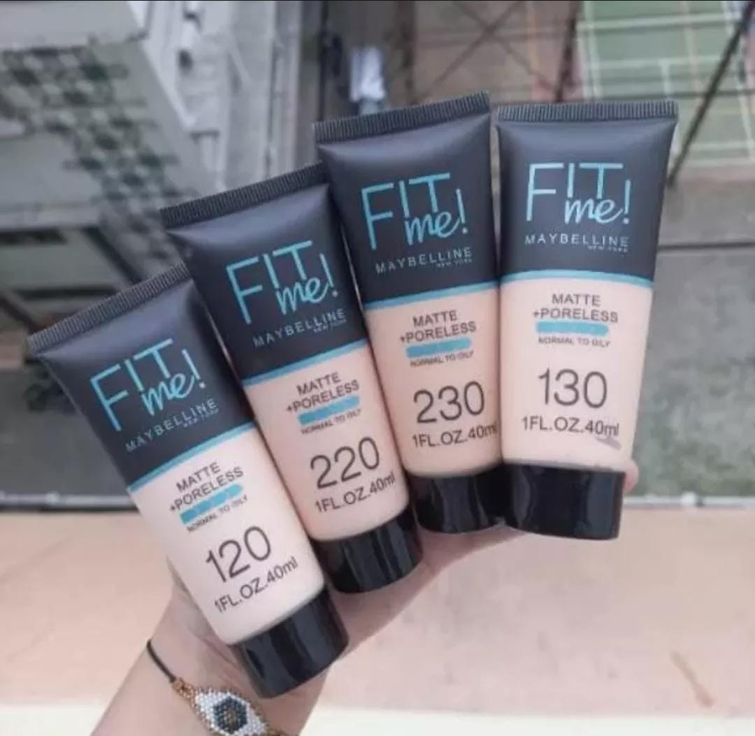 Foundation Maybelline Fit Me Matte+Poreless Liquid