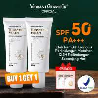 VIBRANT GLAMOUR Sunscreen Pemutih Ganda 50g SPF50+ PA+++ UVA/UVB  sunscreen bikin glowing  100g