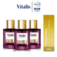 [Paket isi 3] Vitalis Eau De Parfum Extra Bloom 50ml
