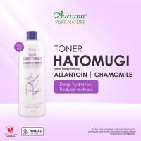 Autumn Toner Skin Conditioner With Hatomugi Extract 500ml | Free Botol Spray | Toner Kuromi
