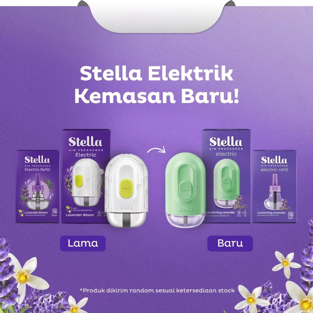 Stella Air Freshener Electric Set + Refill - Pengharum Ruangan Elektrik