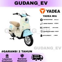 Yadea Mia 2026 Sepeda Listrik Electric Vehicle EV 500W Garansi 2 Tahun | Design Lucu | Bluetooth Unlock