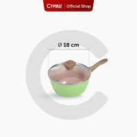 Cypruz Color Marble Sauce Pan / Panci Susu Anti Lengket