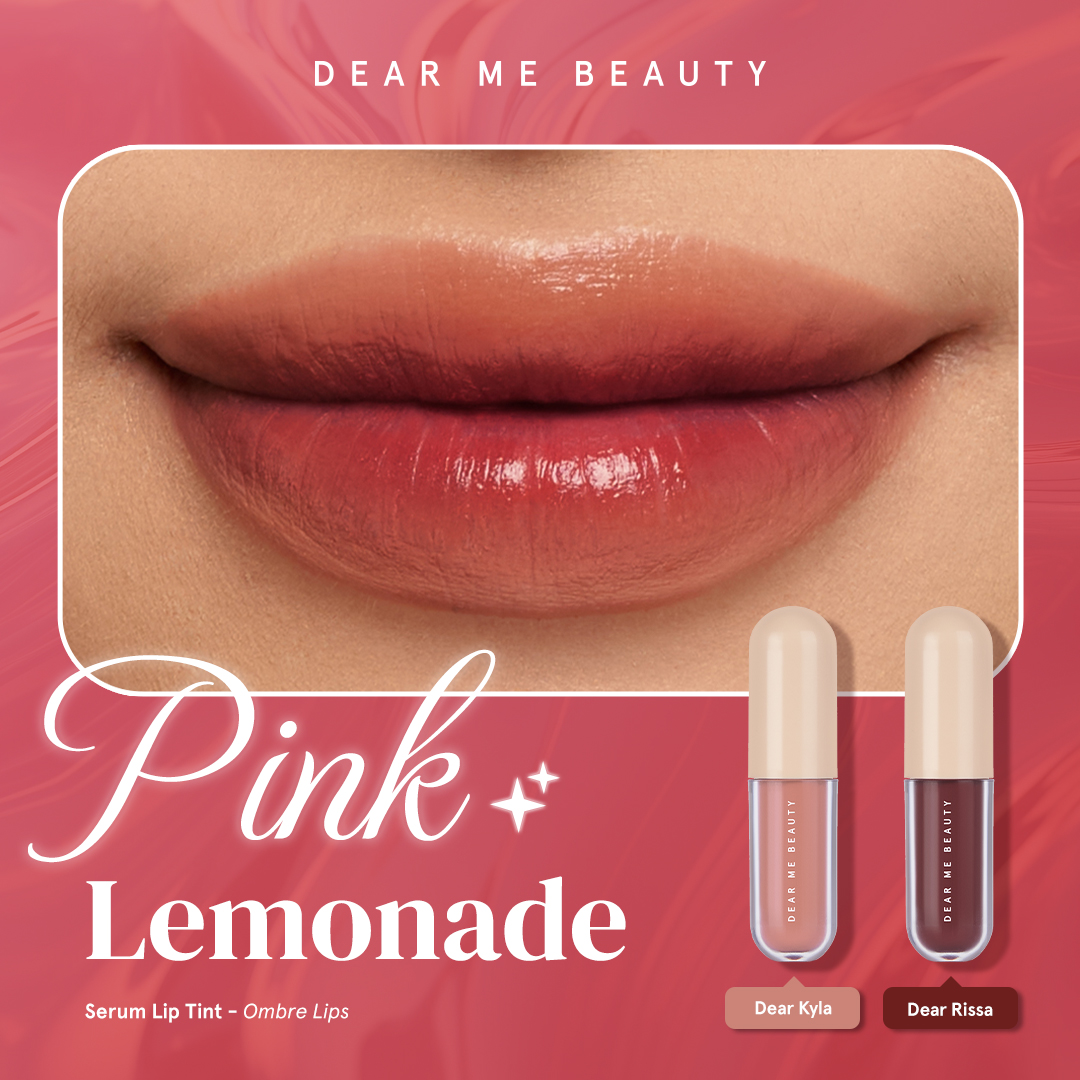 [OMBRE 2PCS BUNDLE] Dear Me Beauty Ombre Bundle Serum Lip Tint - 2pcs Serum Lip Tint Ombre