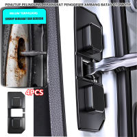 SEAMETAL 4PCS Peredam Kunci Pintu Mobil Silikon Universal Anti Getar Peredam Suara Shock Absorber