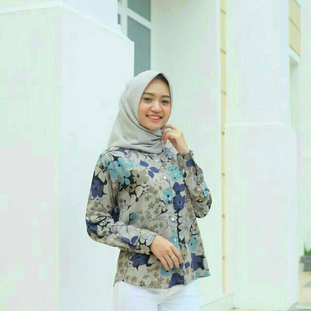 Atasan Blus Wanita Kantoran Blouse Andara Monalisa Premium Januari 2019 - 2 Atasan Blus Wanita Kantoran Blouse Andara Monalisa Premium - 2
