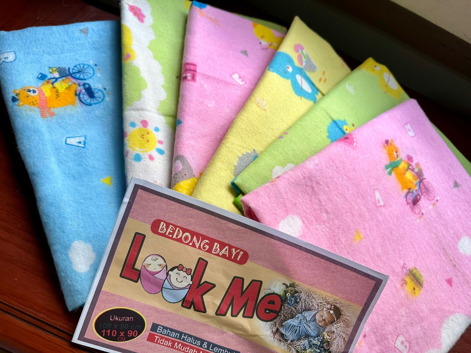 Bedong MAXI 120cm x 90 cm- 6pcs (New)
