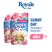 [Paket isi 2] Royale Pelembut Pakaian Sunny Day 600ml