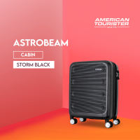 American Tourister Koper Hardcase Astrobeam Cabin 20 Inch Exp Tsa Zip - Storm Black