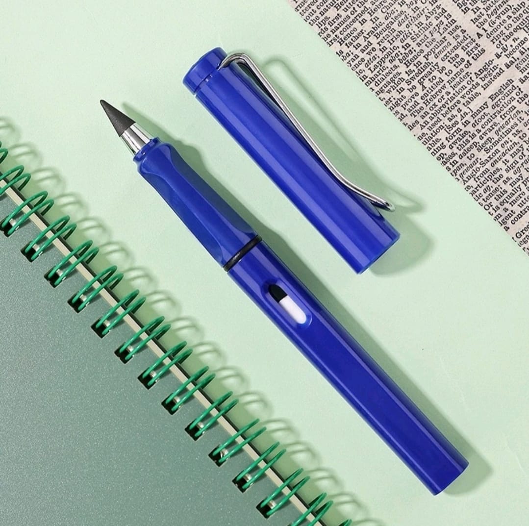 Eternal Pensil Ajaib Premium Dengan Penghapus Pensil Sekolah Abadi Anti Patah