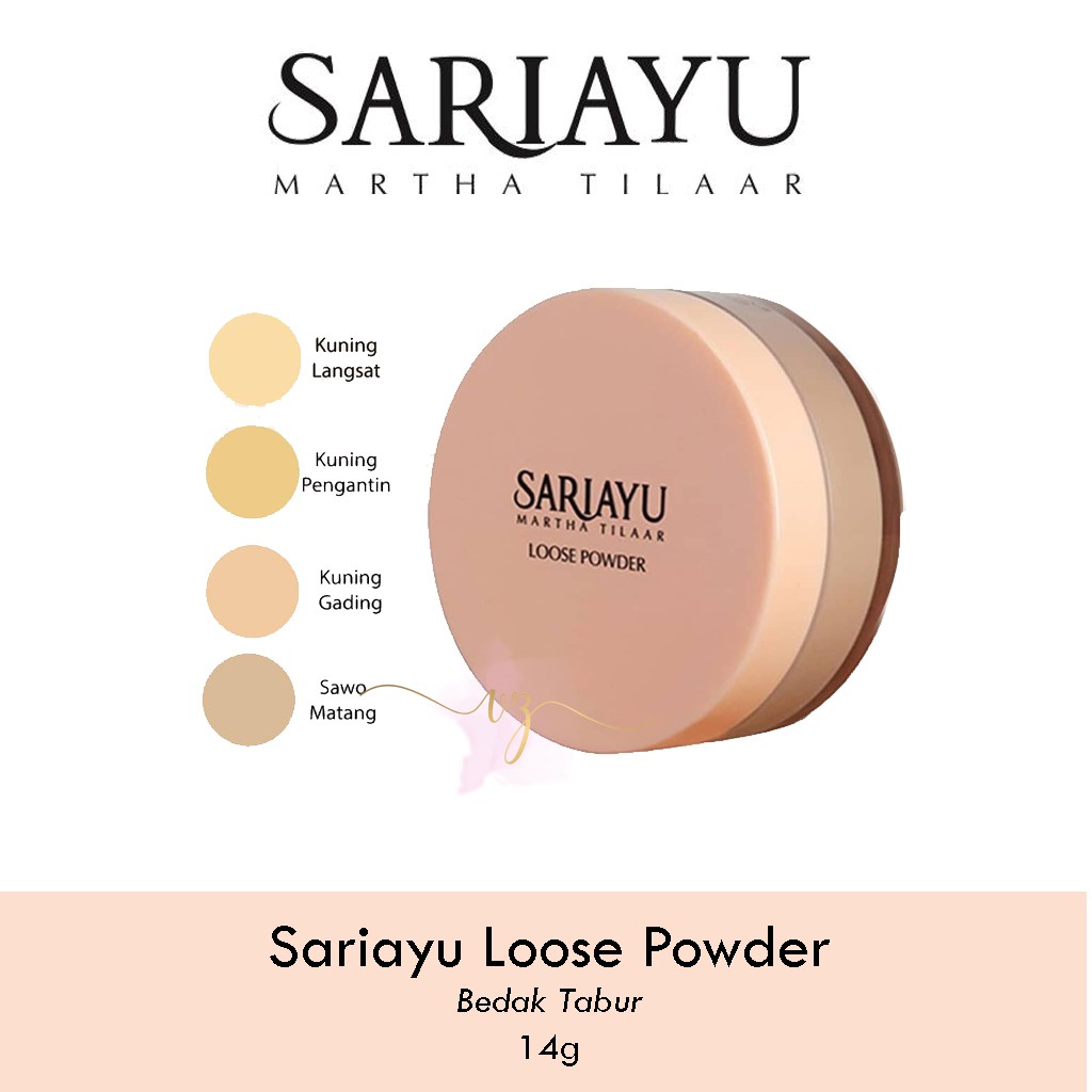 Sariayu Bedak Tabur Loose Powder Energizing Aromatic - 14 gr