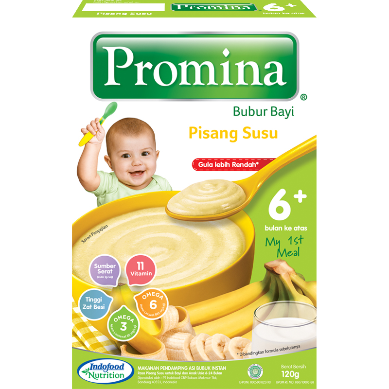 Promina BC Pisang Susu Box 120 g