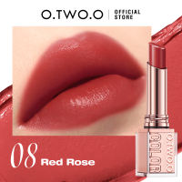 O.TWO.O Haute Hydrating Satin Lipstik Blam Silky Extension Intense Covers Lip Lines Silky Lipstick Makeup