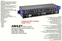 CROSSOVER ASHLEY CX 3400 ORIGINAL CROSOFER CX3400 WITH LIMITER SUPER