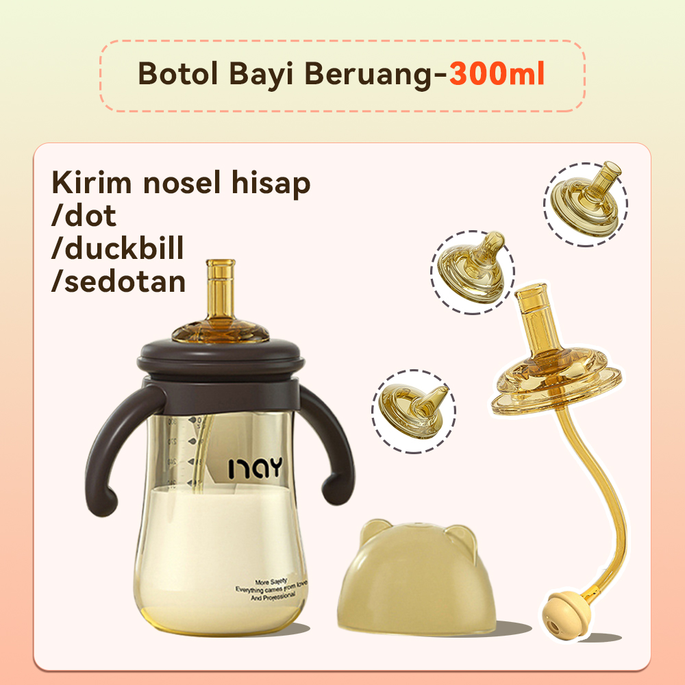 BabyShine 3 In1 Botol minum bayi anak training cup baby sippy cup sipy bpa free