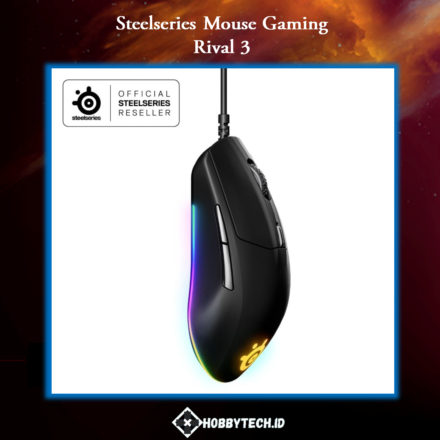 Steelseries Rival 3 - Wired gaming mouse