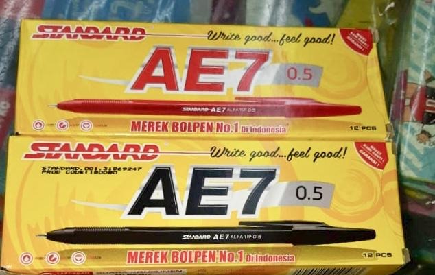 (12 PS ) Pulpen Standard AE7
