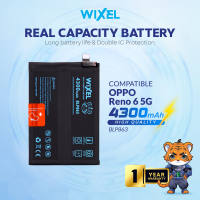 WIXEL Baterai BLP863 for Oppo Reno 6 5G Real Capacity Batre Batrai Battery Double Power Ori Original High Dual BLP 863