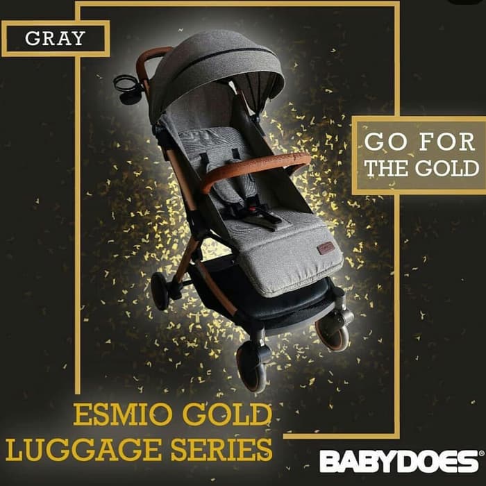 stroller koper kereta dorong bayi BABYDOES ESMIO GOLD // Y8