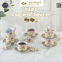 Vicenza Cangkir Set dengan Tutup YA85