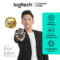 Logitech MX Master 4 Mouse Wireless Ergonomis dengan Feedback Haptik Berkinerja Tinggi Scrolling Ultra Cepat Pengisian Daya USB-C Bluetooth Windows MacOS