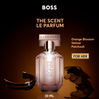 BOSS The Scent Le Parfum For Her (Parfum Wanita)  Eau De Parfum 30ml - Orange Blossom Vetiver Patchouli - Ambery Floral Woody Perfume |Boss Fragrances by HUGO BOSS