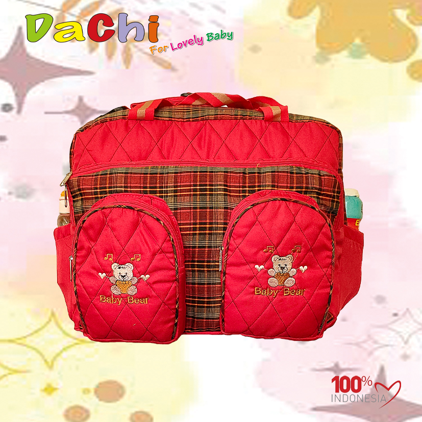 Tas Besar Tas Dua saku - Tas Untuk Perlengkapan Bayi (T031)