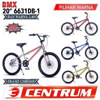 Sepeda Anak 20 inch BMX MORISON 8125 AX & BMX CENTRUM 6670-1 / 6671 DB-1 (Disc Brake) Ban 2.40 Warna