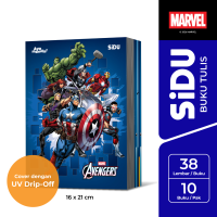 SiDU  Buku Tulis Marvel 38 Lembar - 10 buku