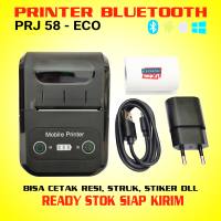 PRINTER THERMAL BLUETOOTH MINI PORTABLE 58MM UNTUK HP ANDROID BISA CETAK RESI LABEL PENGIRIMAN STRUK NOTA PENJUALAN DLL BLUTUT 58 MM