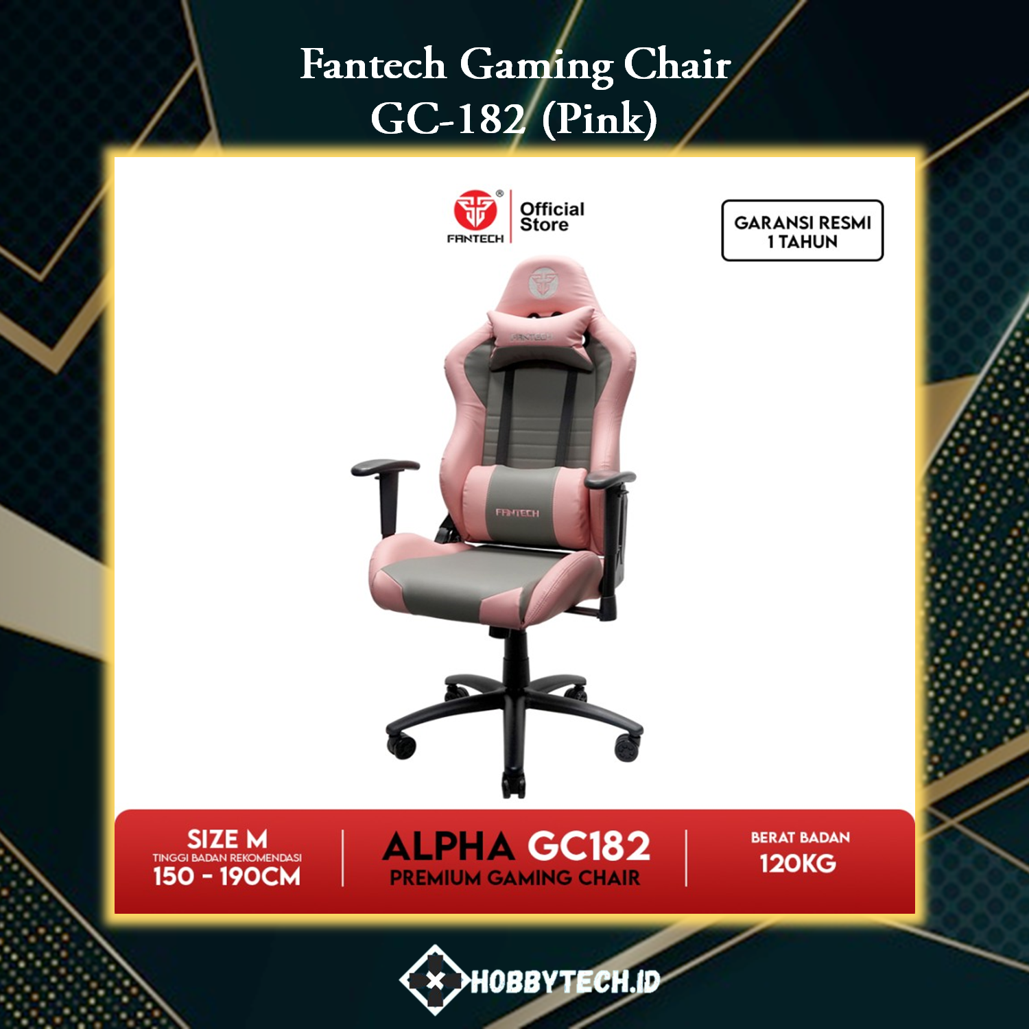 Gaming Chair Fantech GC-182 - Pink