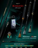 Katana Joran Pancing Enigma UL 2-6lb Panjang 198cm Solid Carbon Monocoque dengan Komponen Fuji & Pegangan Ergonomis untuk Performa Tinggi dan Kenyamanan Maksimal