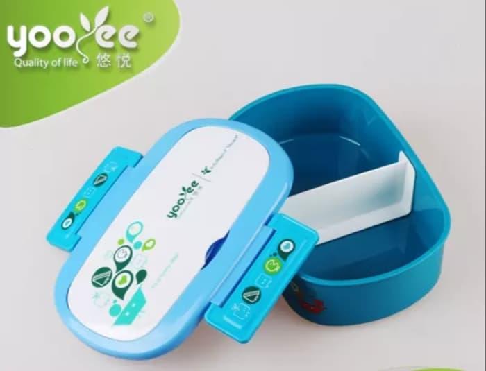Detail Gambar Tempat Makan Yoyee 592 Box +Termos + Tas Bpa Free Terbaru