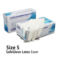 Sarung Tangan Latex Exam Safeglove Ekonomis - S