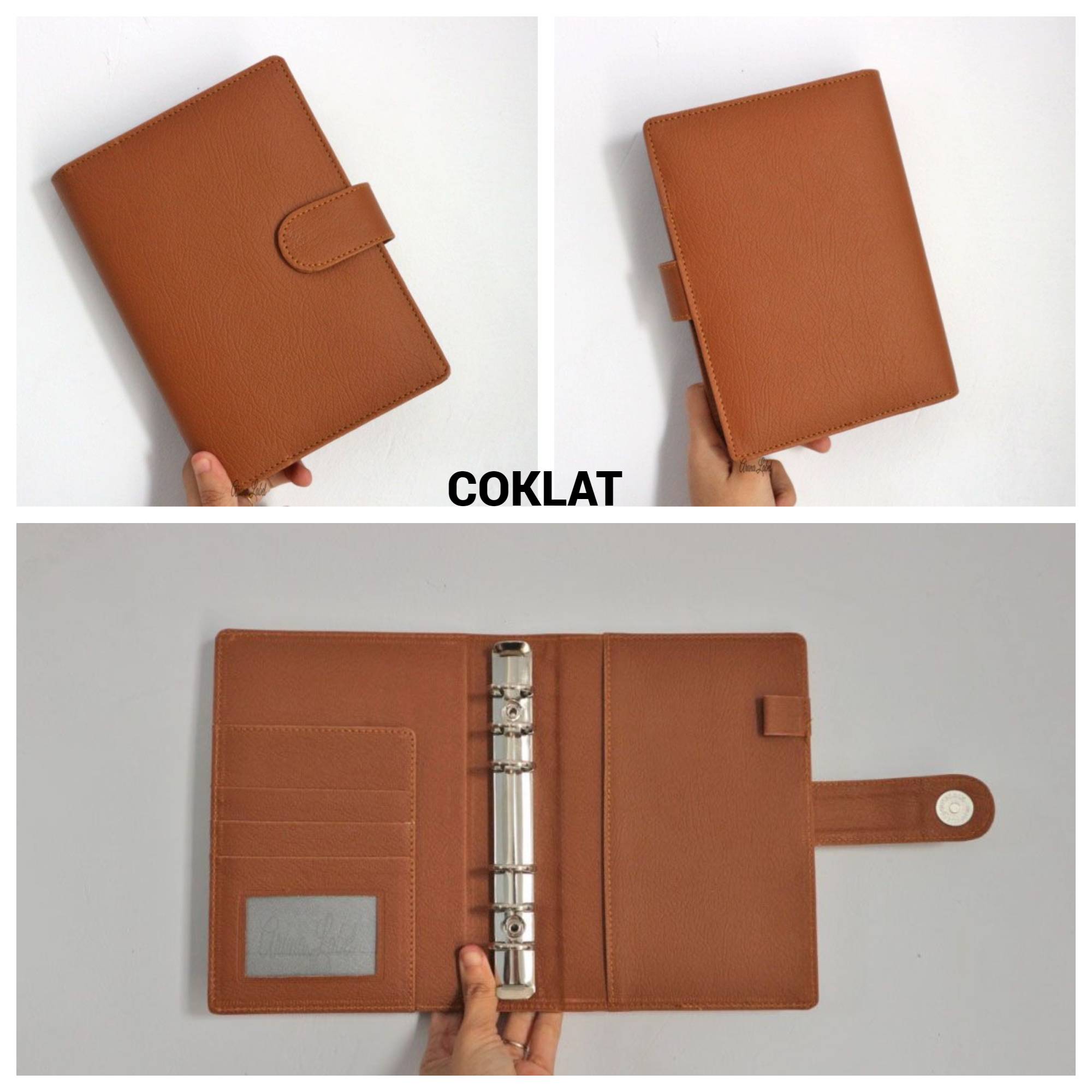 Rinshine-Binder A6 ring 6/Cover agenda keuangan/Binder termurah