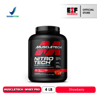 MUSCLETECH NITROTECH PERFORMANCE WHEY PROTEIN 4 LB 4 LBS 1.8 KG