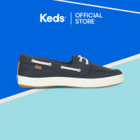 KEDS Women Center III Boat Twill Navy Blazer Twlnuc-WF69380