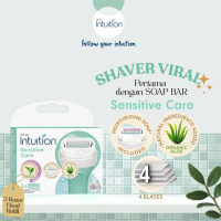 Schick Intuition Refill Sensitive Care - Isi Ulang Alat Cukur Shaver Wanita